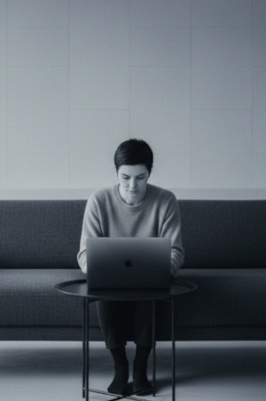 Focused work session at Intelligorithm